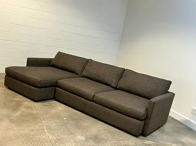 Almost new Cratebarrel Lounge deep Sofa