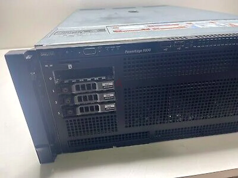 خادم ديل باور إيدج R930 بسعة 192 كور (E7-8890 V4)، 4 معالجات إنتل زيون، ذاكرة وصول عشوائي 512 جيجابايت DDR4، ومحرك أقراص SSD سعة 4 تيرابايت63266081435522112