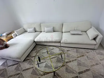 OC home Four seater sofa sectional feather filled