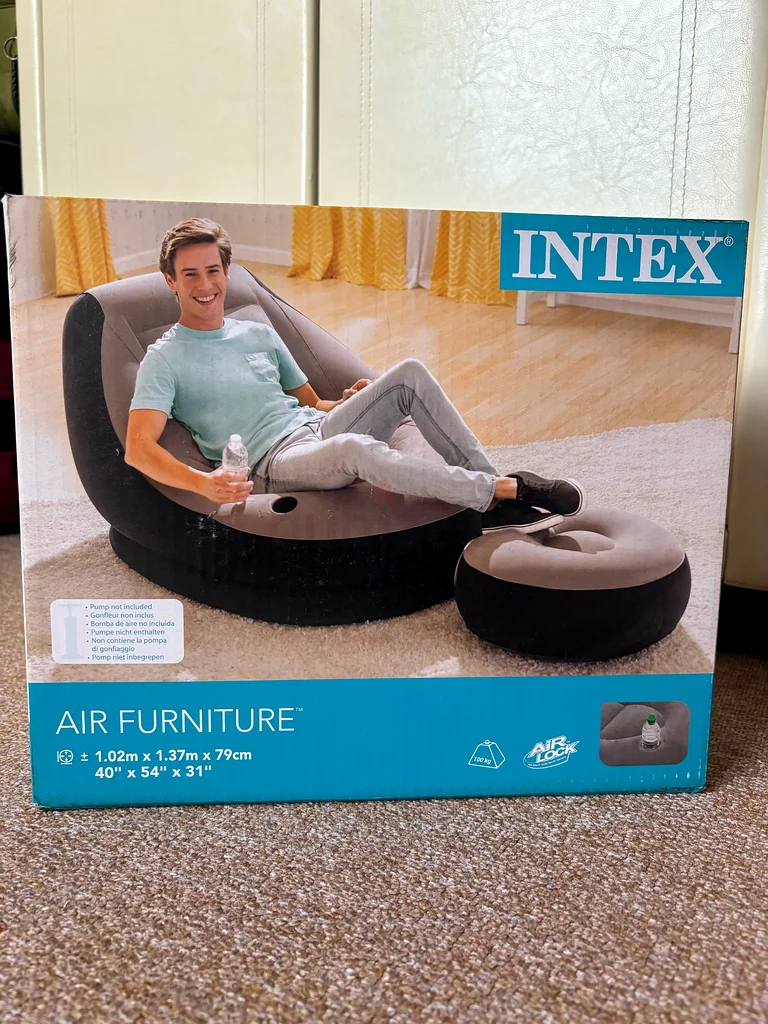 Air Sofa INTEX brand new, not opened still631911121070091110