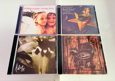 4 Smashing Pumpkins Music CD’s