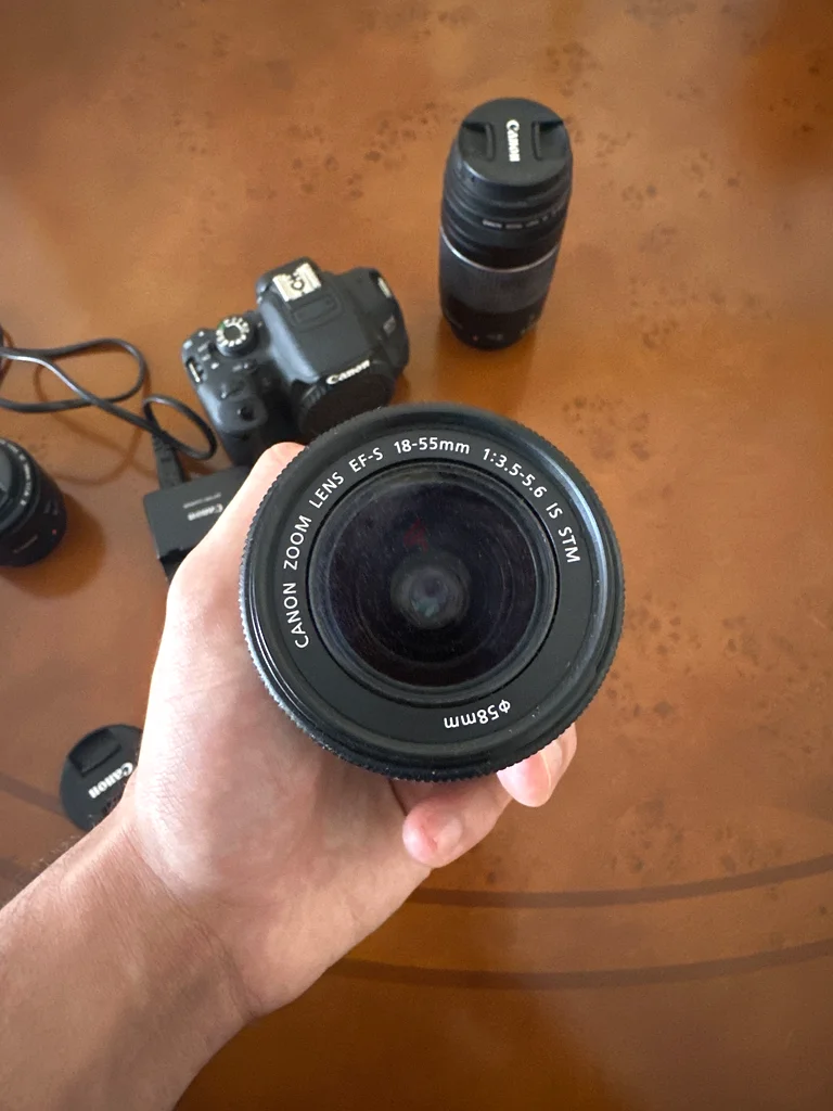 Canon 700D body with 3 lenses63174322710530114
