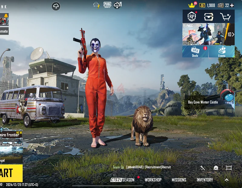 PUBG ACCOUNT - CHEAP PHAROAH MAX - 110 MYTHICS - GLACIER COMBO63174802493442113