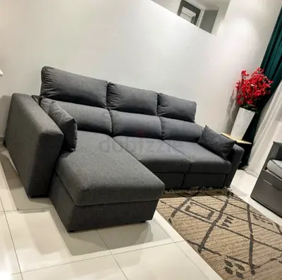 IKEA Eskilstuna L shape sofa bed Dark grey