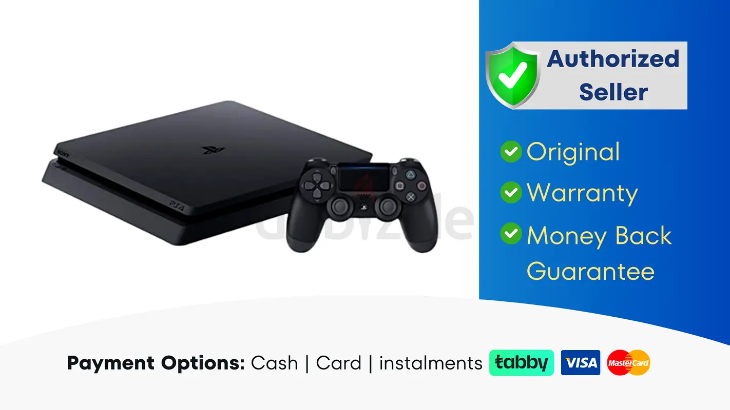Sony PS4 - 500GB - Black - Slim ● PlayStation | Warranty | FREE Delivery