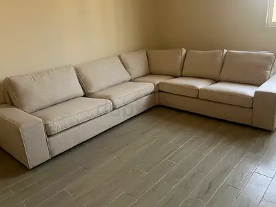 IKEA kivik corner sofa Five seater Beieg