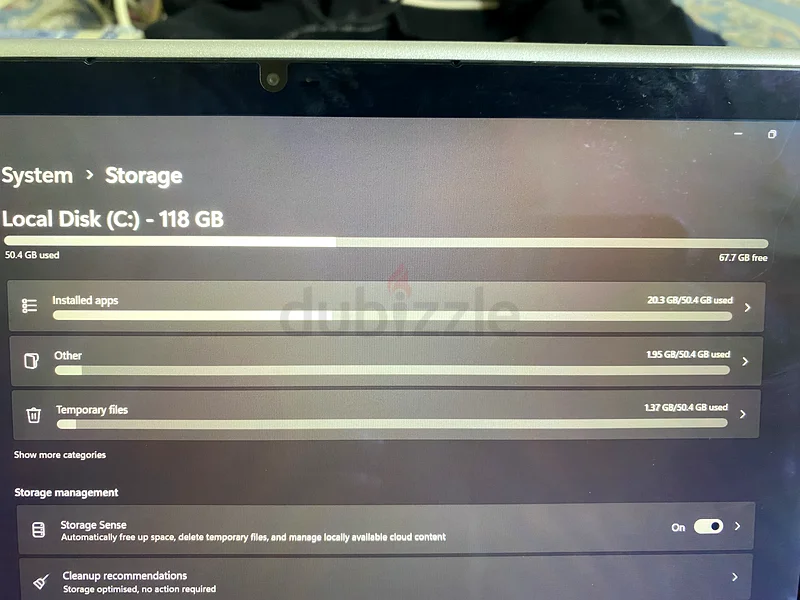 كمبيوتر محمول باناسونيك للأعمال: معالج كور i5 | 256 جيجابايت SSD | ويندوز 11 برو | خفيف الوزن ومتين63167114836483113