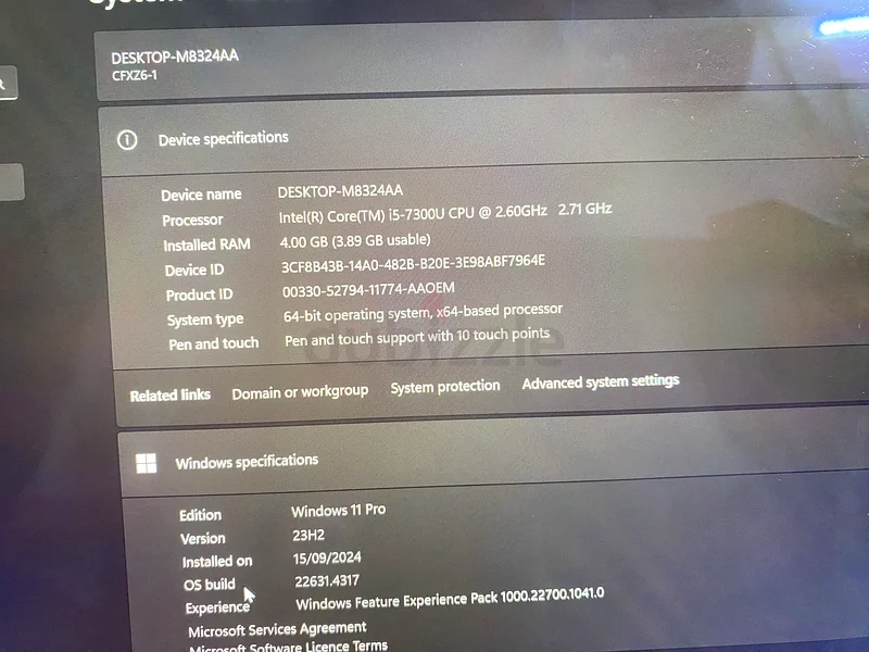 كمبيوتر محمول باناسونيك للأعمال: معالج كور i5 | 256 جيجابايت SSD | ويندوز 11 برو | خفيف الوزن ومتين63167114836483114