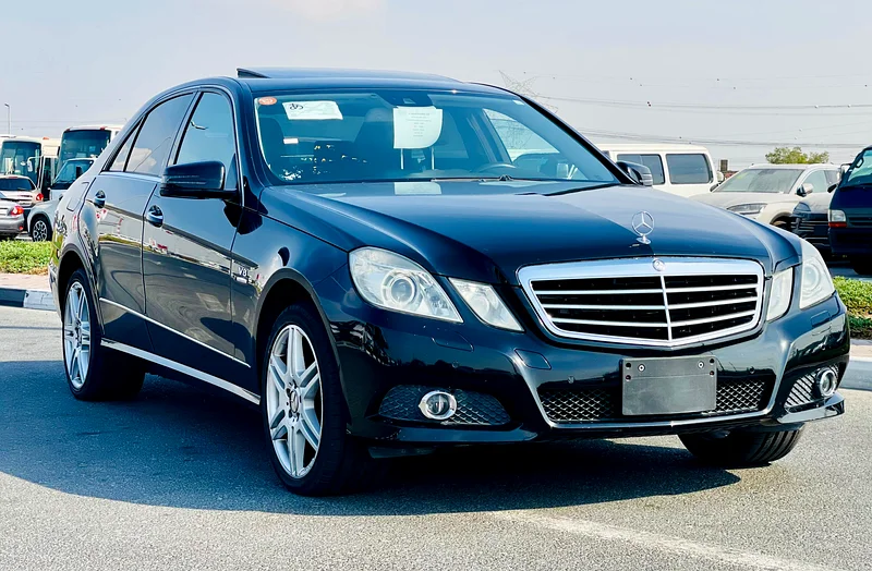 Nice Mercedes Benz E550 Black 2009 Japan Import62931645424129111