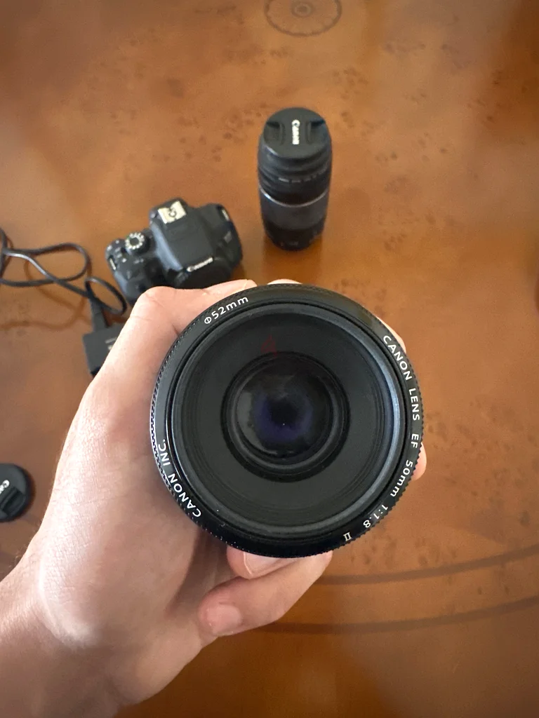 Canon 700D body with 3 lenses63174322710530112