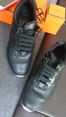 Authentic Chanel rubber shoes nylon neoprene luxury collectors original sneakers