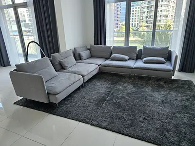 As well as like new condition Ikea soderhamn corner L shape sofa