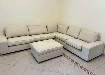 IKEA kivik Corner Beieg Sofa Five seater like a new