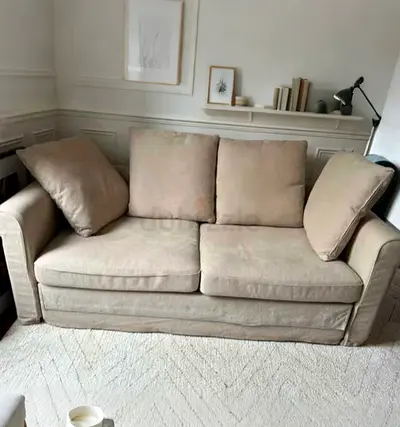 IKEA Gronlid Two Seater sofa bed Beieg
