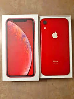 APPLE Iphone xr 128 gb ( RED COLOUR WITH CHARGER AND CABLE)