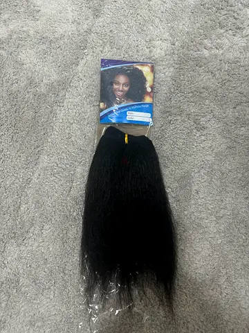 New black hair extensions