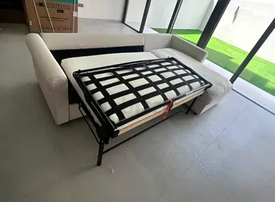 Selling IKEA Gronlid L shape Sofa bed beige like a new