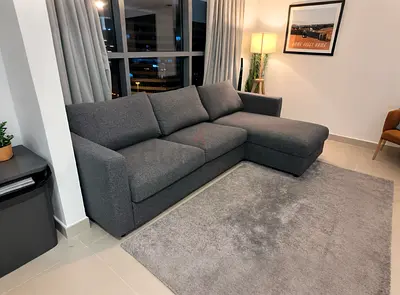 As new Sofa bed IKEA vimle L shape sofa bed Dark grey