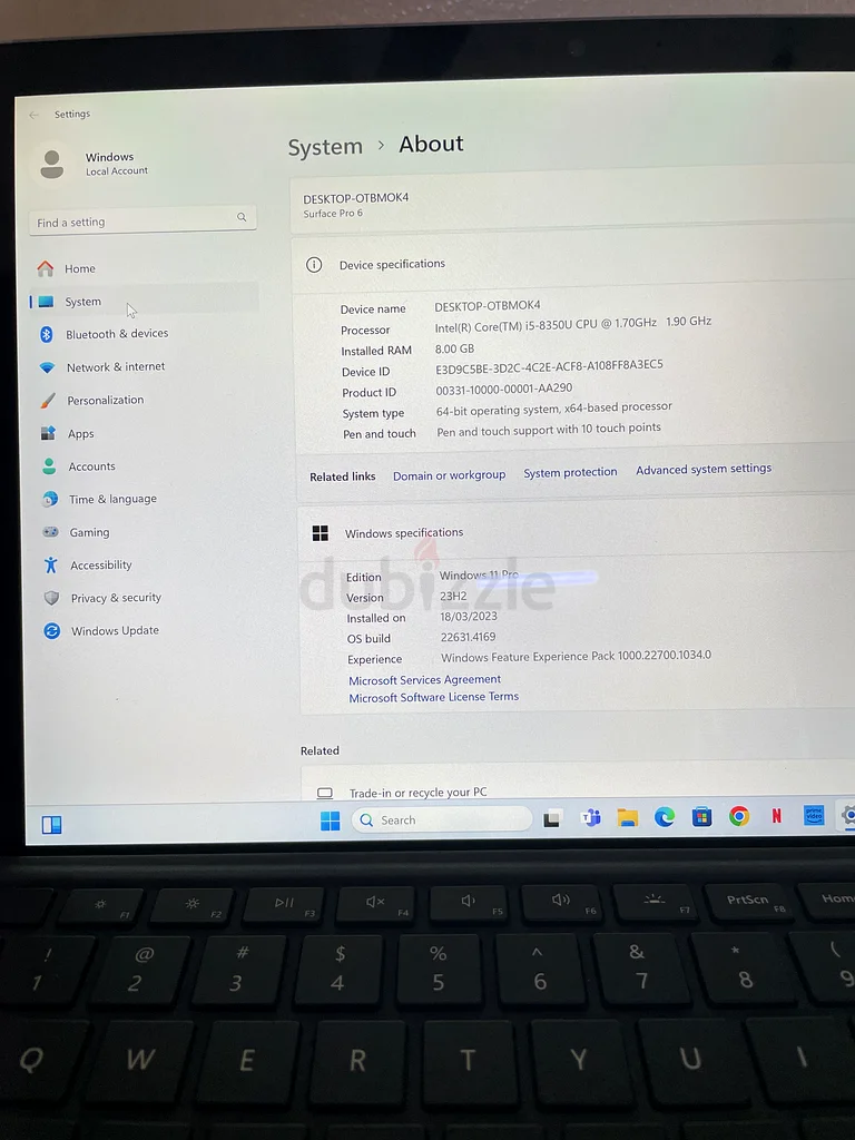 Microsoft Surface Pro 663256071415297112