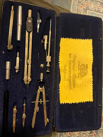 Vintage Richter Compass Set (perfect condition)