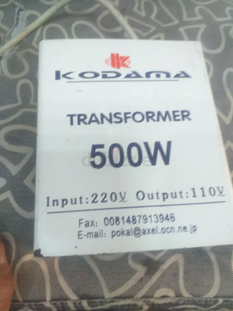 الأداء CODAMA 500 واط 220 فولت63259693548291111
