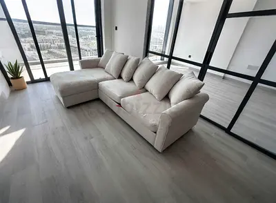 Selling IKEA Gronlid L shape sofa bed Beieg Like a new