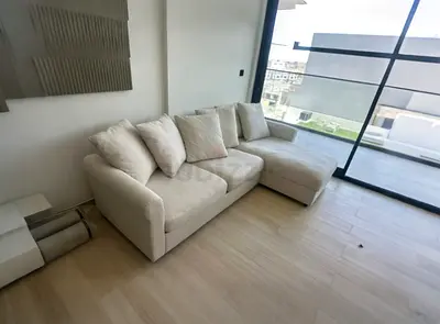 Still brand new ikea Gronlid L shape sofa bed