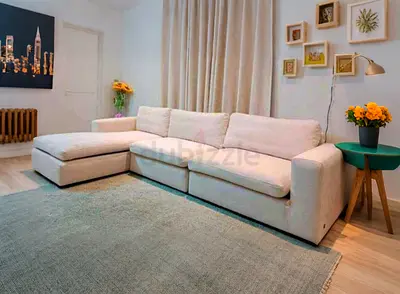 As new Marina home L shape sofa as brand new