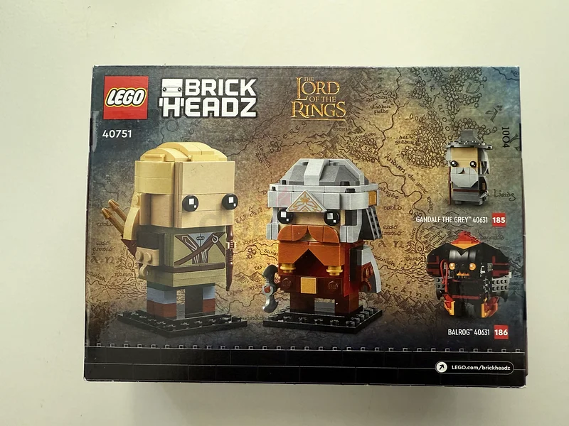Lego BrickHeadz Legolas and Gimli 4075163209341636993111
