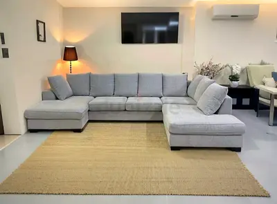 As Brand new the one Kingstone U shape sofa