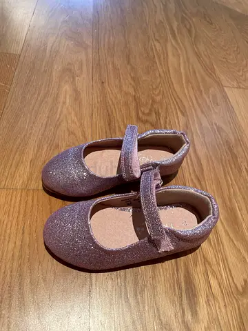 2 Kids Shoes with Glitter Size 32  25.5  - Brand New!