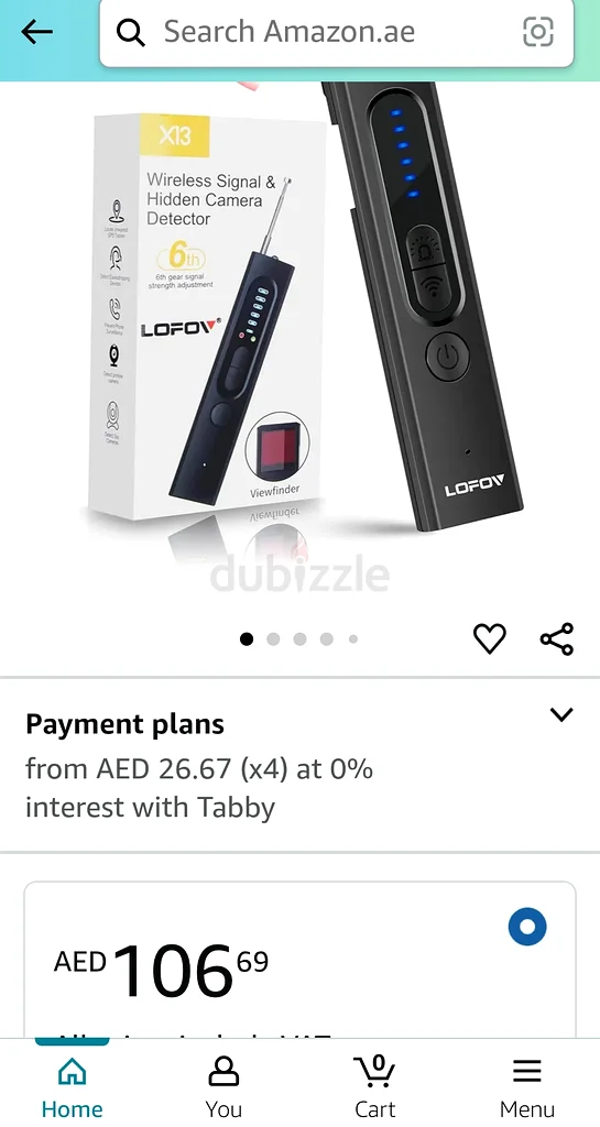 كاشف الكاميرات الخفية LOFOV،63261819730690113