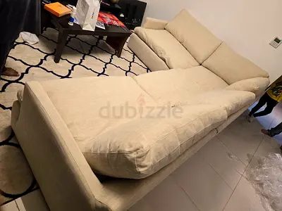 Home centre Swin feather filled modular sofa