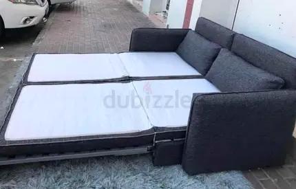 Ikea lidhult two seater sofa bed dark grey