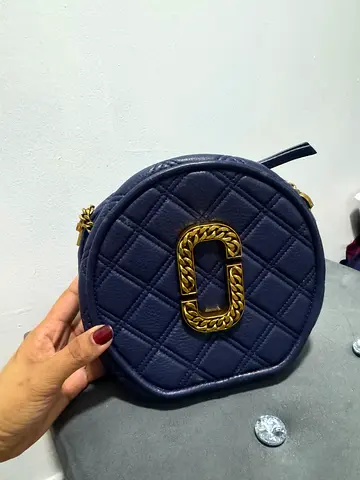 Preloved: Marc Jacobs Blue round bodybag