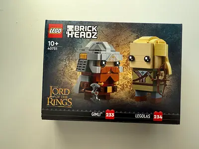 Lego BrickHeadz Legolas and Gimli 40751