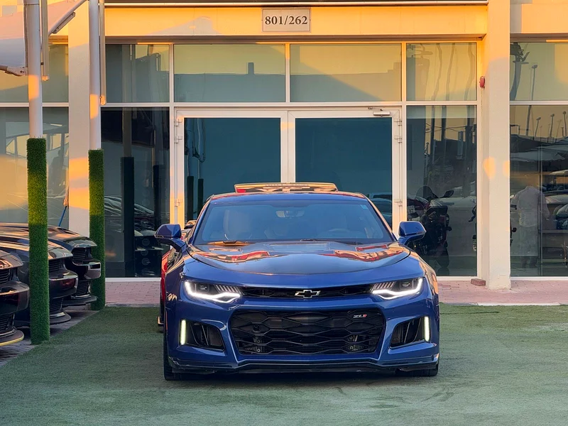 CHEVROLET CAMARO ZL1  GCC 2019 (manual gear) perfect condition Zero accidents63153227507202113