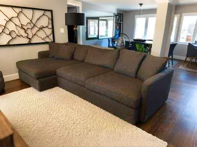 Top Quality Cratebarrel Lounge deep L shape sofa