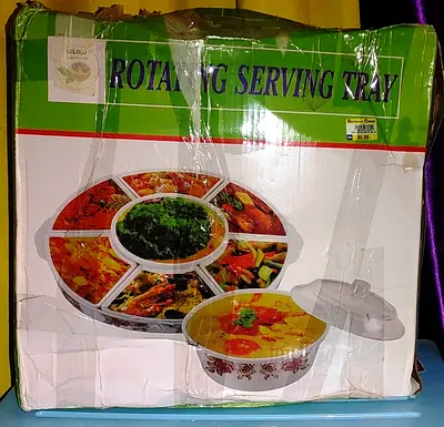 tray Rotating serving