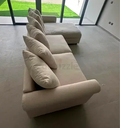 Like-new ikea Gronlid L shape sofa bed