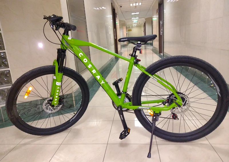 27.5Inch Mountain Bike Cosray - Green Matt63169471536515111