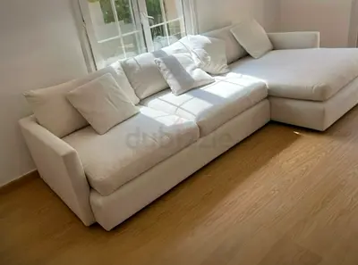 Cratebarrel Lounge deep L shape sofa High Quality