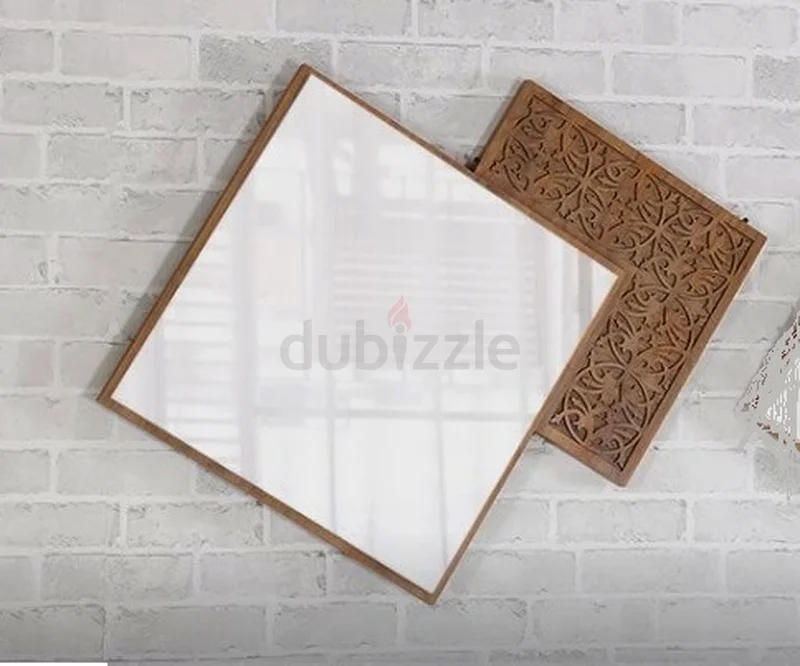 Solid Wood Hand Work Wall Mirror Decor62930643251843113