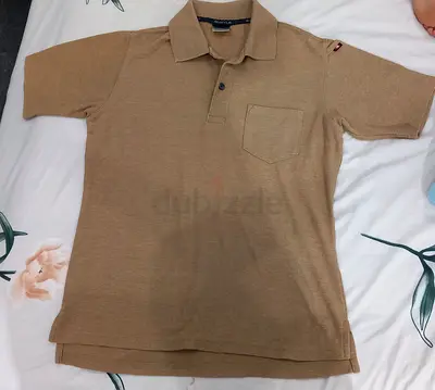 Brown polo shirt, size 11-12 years