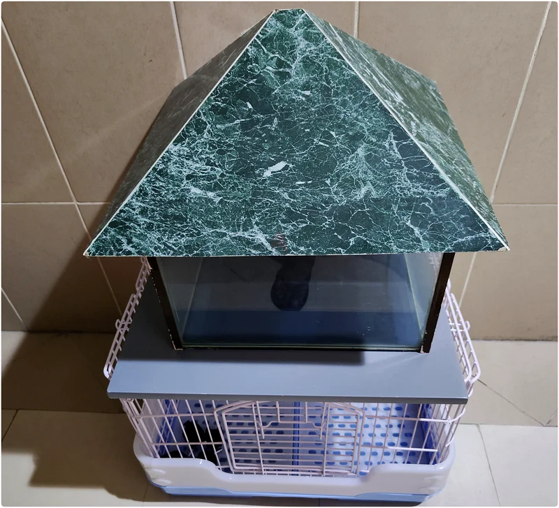 Rabbit/Hamster cage (65x45x50) Aquarium (40x40x30)63232160389123111