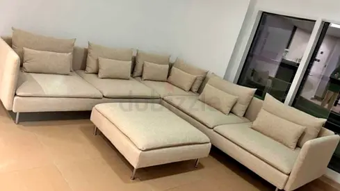 Selling as new ikea soderhamn Corner Beieg L shape sofa