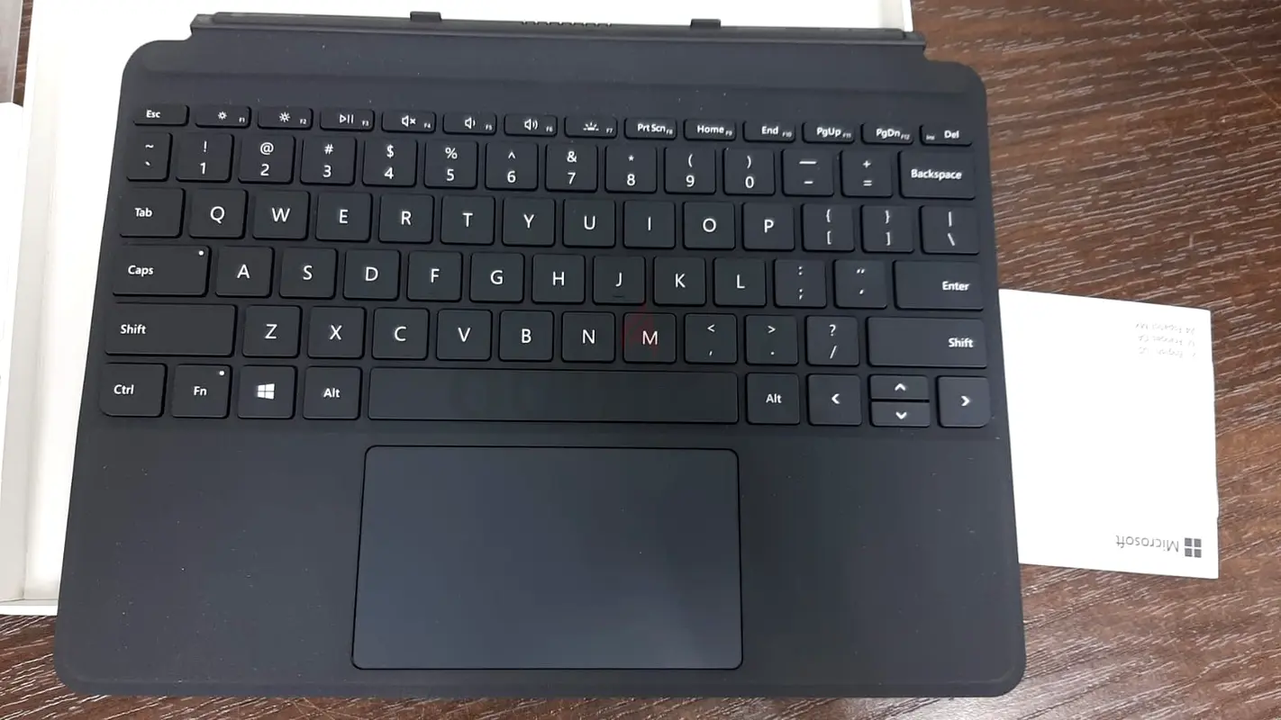 غطاء لوحة مفاتيح MICROSOFT SURFACE GO (KCM-00001) أسود
