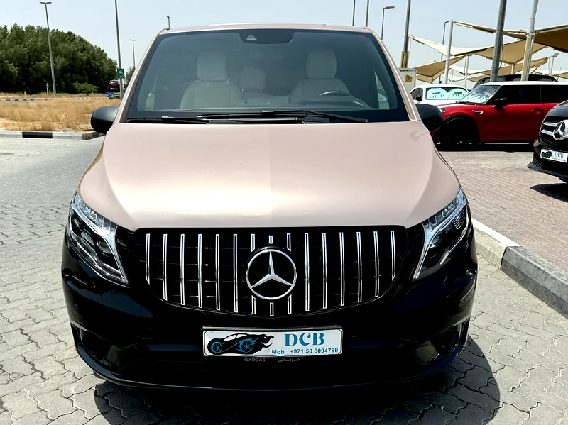 مرسيدس فيتو 2020 طقم جسم خليجي مايباخ حالة جيدة جداً ضمان سنة من ضمان إم بي63166157830019112