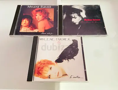 3 Mylene Farmer Music CD’s