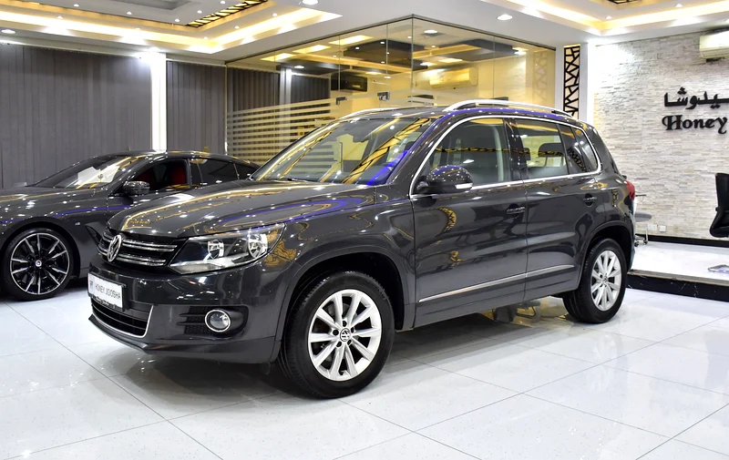 ORIGINAL PAINT ( صبغ وكاله ) Volkswagen Tiguan 1.4L ( 2016 Model ) in Grey Color GCC Specs63170386931459111